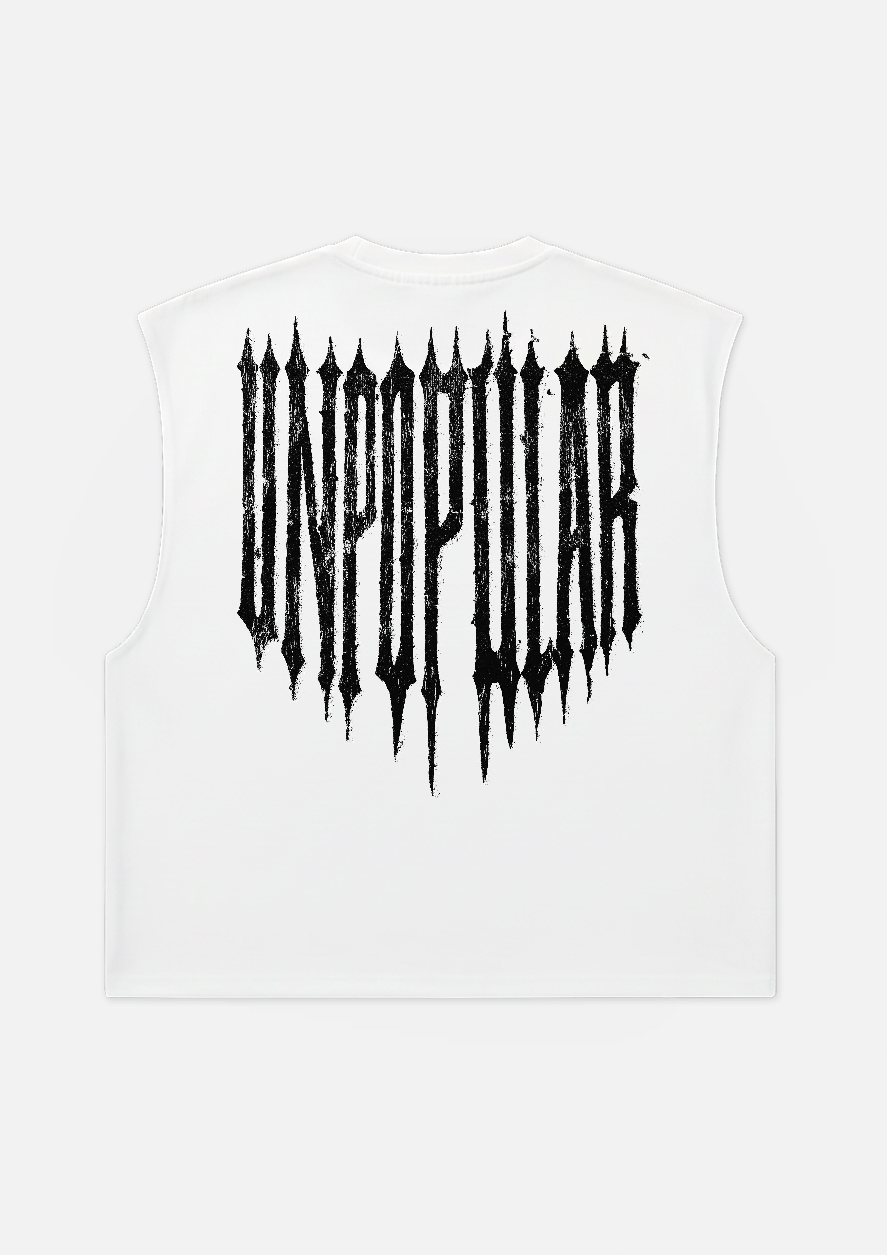 "Rumbling" Cropped Boxy Tank Top