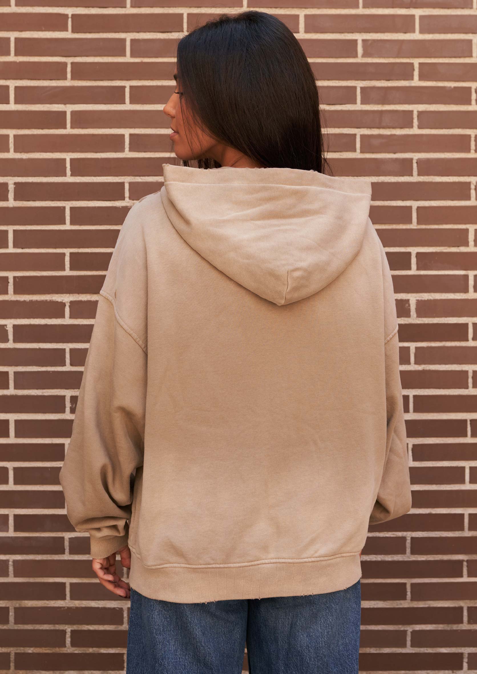 "Goals" Unisex Washed Zip-Up Hoodie