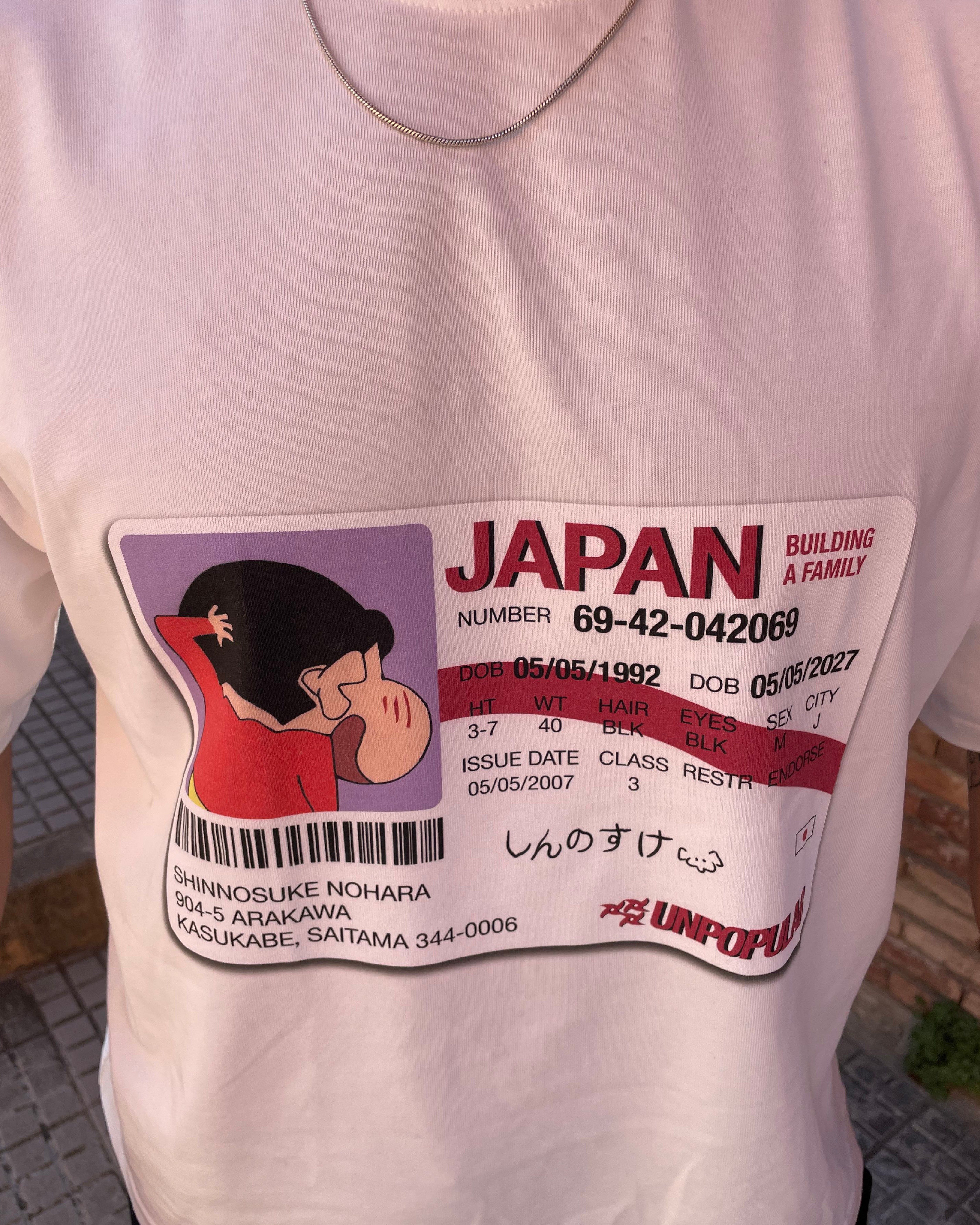 "Shinnosuke" Cropped Loose Tee