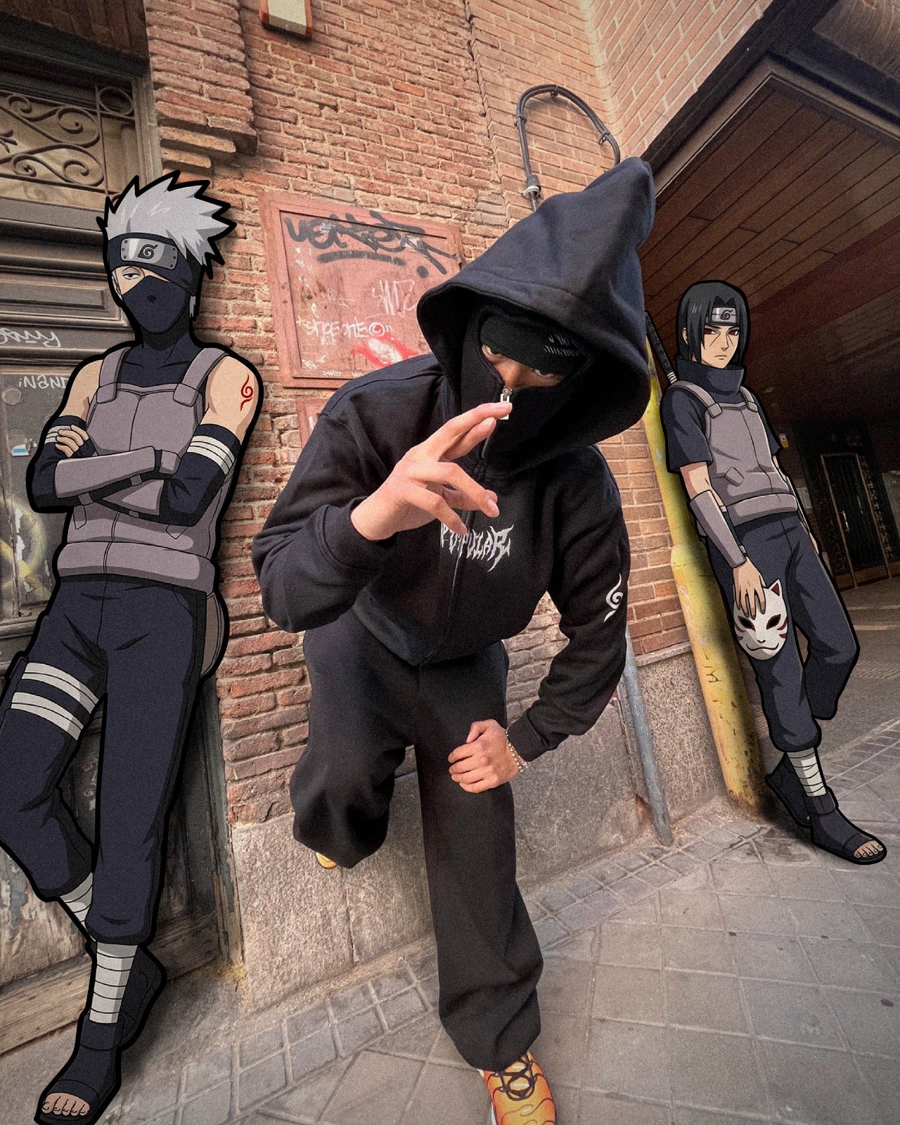 Shinobi Windproof Zip-Up Hoodie