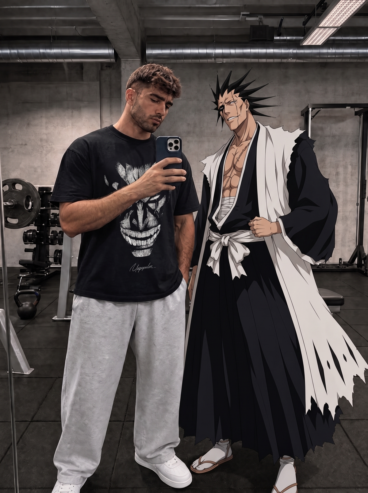 "Kenpachi" Gym Cover Up