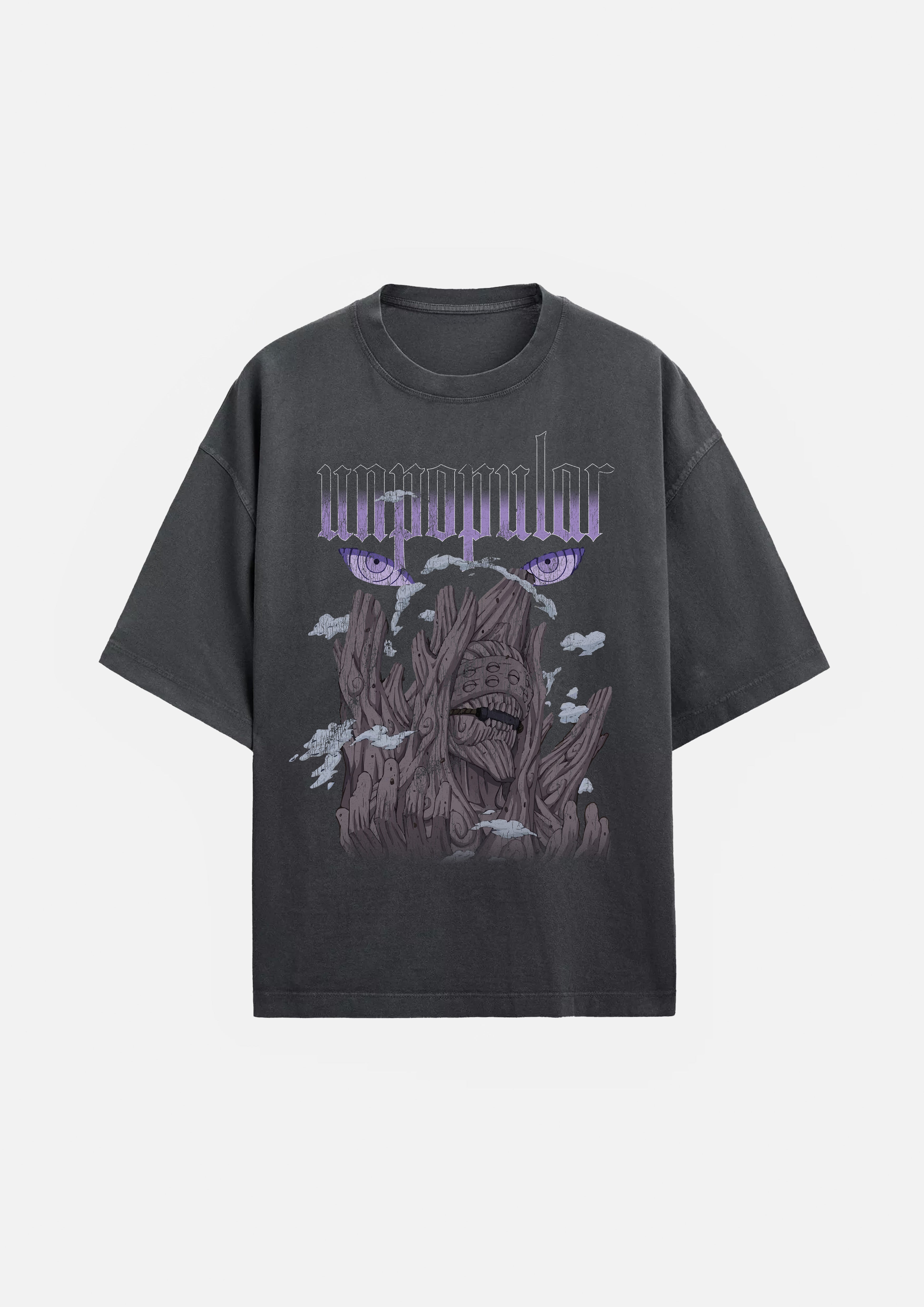 "Gedō" Washed Oversized Tee