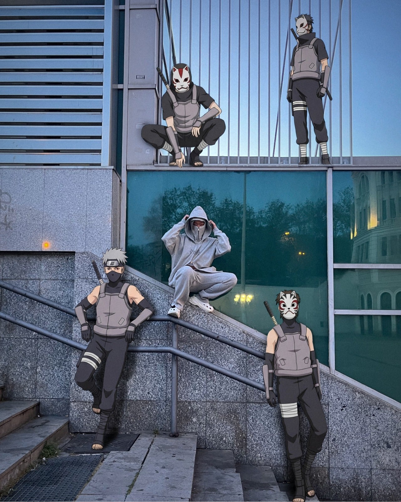 Shinobi Windproof Zip-Up Hoodie